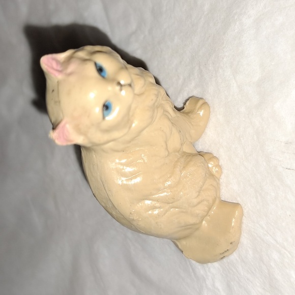 Vintage cat kitten figurines lot of 3 cat figurines - Picture 5 of 6